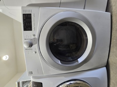 Refurbished Kenmore electric dryer $399.00. 39inches tall X 27inches wide.