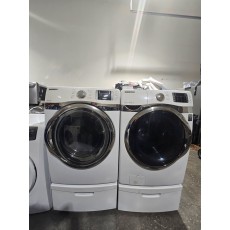 Refurbished Samsung front loader washer and electric dryer set on Pedestals $799