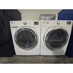 Refurbished Whirlpool Duet front loader washer and electric dryer set $699