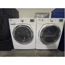 Refurbished Whirlpool Duet front loader washer and electric dryer set $699