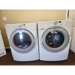 Reconditioned Whirlpool Duet front loader washer and electric dryer set $699