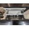 Refurbished Black stainless steel KitchenAid French Door Refrigerator freezer