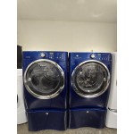 Reconditioned Electrolux front loader washer and electric dryer set on Pedestals $799