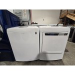 Reconditioned LG top loader washer and electric dryer set $699