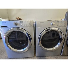 Reconditioned Frigidaire Front loader washer and electric dryer Stackable set $699