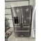 Refurbished Black stainless steel KitchenAid French Door Refrigerator freezer